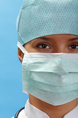 Image showing Female surgeon