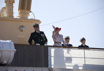 Image showing The royal couple of Denmark