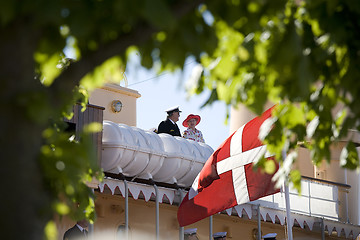 Image showing The royal couple of Denmark