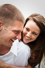 Image showing Happy caucasian couple