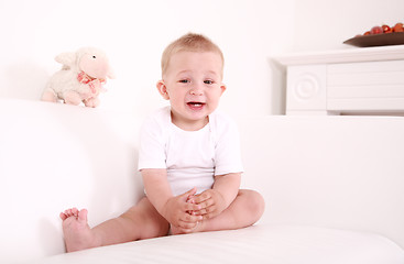 Image showing Smiling baby