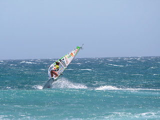 Image showing Windsurfer Iballa Ruano Moreno in Competition PWA