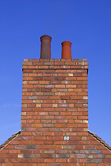 Image showing Brick chimney