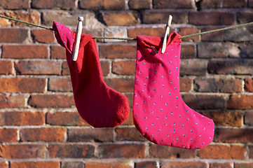 Image showing Two socks