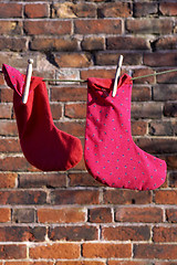 Image showing Two socks