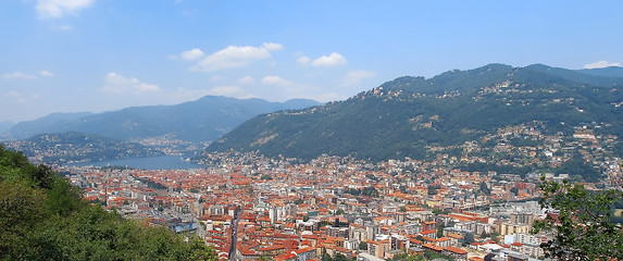 Image showing Como panorama