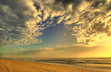 Image showing Clouds And Sea