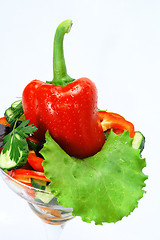 Image showing Vegetables salad