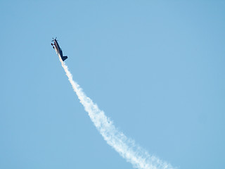 Image showing Airplane during airshow