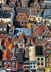 Image showing Utrecht city areal view