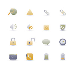 Image showing web icons