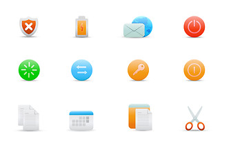 Image showing icons for common computer functions