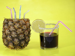 Image showing Ananas drink