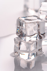 Image showing ice cubes