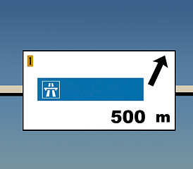 Image showing roadsign