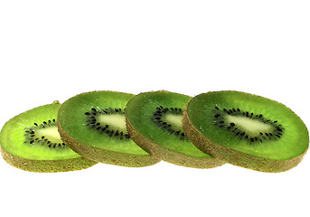 Image showing Slice of kiwi