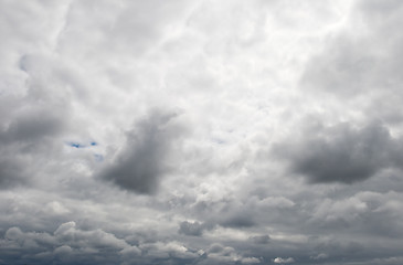 Image showing Stormy sky