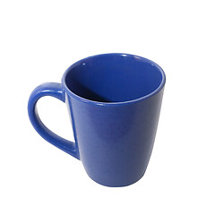 Image showing Blue teacup