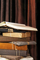 Image showing Book gift stack