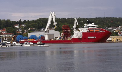 Image showing In the harbour