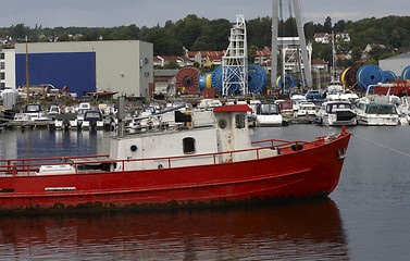 Image showing In the harbour