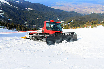 Image showing Snow groomer