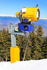 Image showing Snow machine