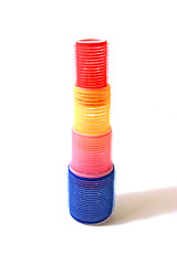 Image showing Velcro Hair Curler Tower