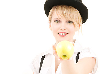 Image showing green apple