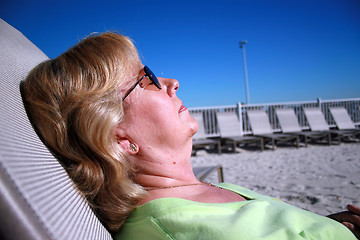 Image showing Woman Relaxing