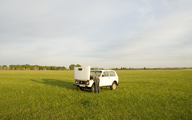 Image showing broken car