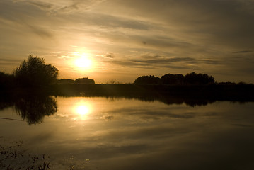 Image showing sunset