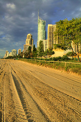 Image showing Surfers Paradise Foreshore