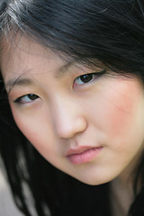 Image showing orient girl, close-up