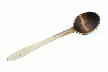 Image showing Aging Wooden Spoon