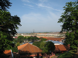 Image showing City view of Malacca Town