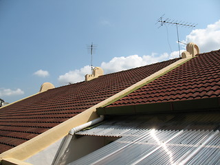 Image showing Antenna found at rooftop