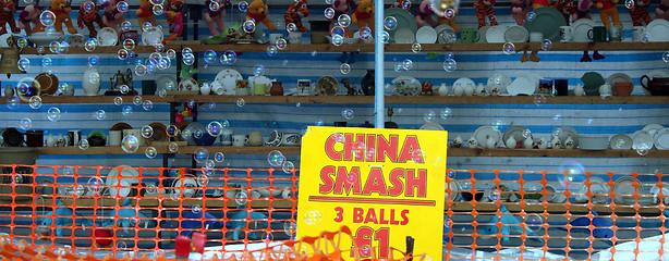 Image showing China Smash with Bubbles