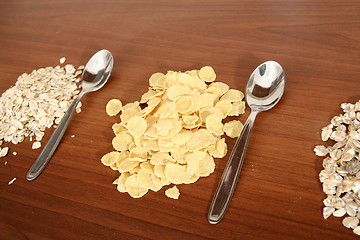 Image showing Corn flakes