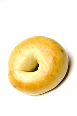 Image showing one bagel