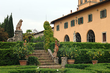 Image showing Toskanischer Garten und Villa Meleto