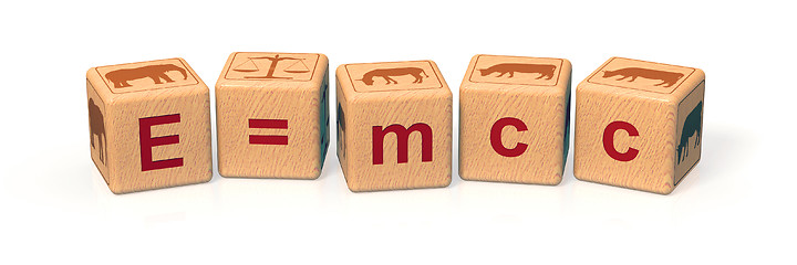 Image showing e=mcc