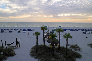 Image showing Beach Sunset