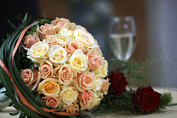 Image showing bride bouquet