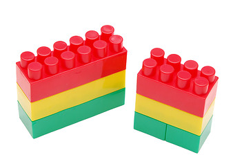 Image showing plastic bricks