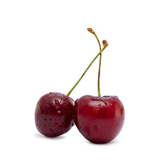 Image showing ripe cherries