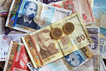 Image showing Bulgarian money