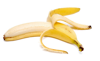 Image showing peeled banana