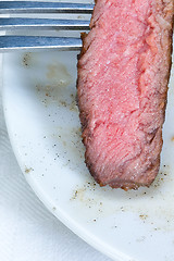 Image showing beef ribeye steak