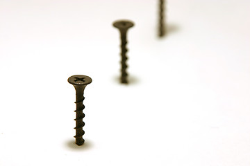 Image showing Screws in Line